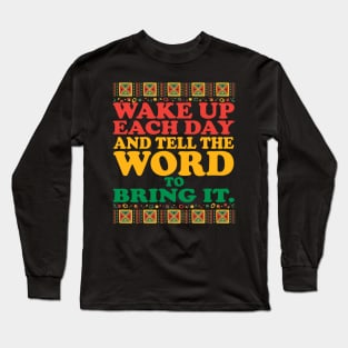 Happy Juneteenth History 2023 Black History Month 24/7/365 Long Sleeve T-Shirt